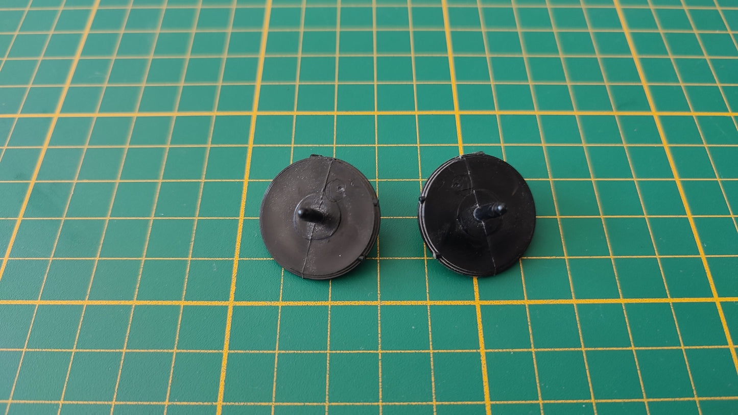 Axe de roue avant pièce détachée miniature Burago Bburago Alfa Romeo 2300 Monza 1934 1/18 1/18e 1/18ème #D93