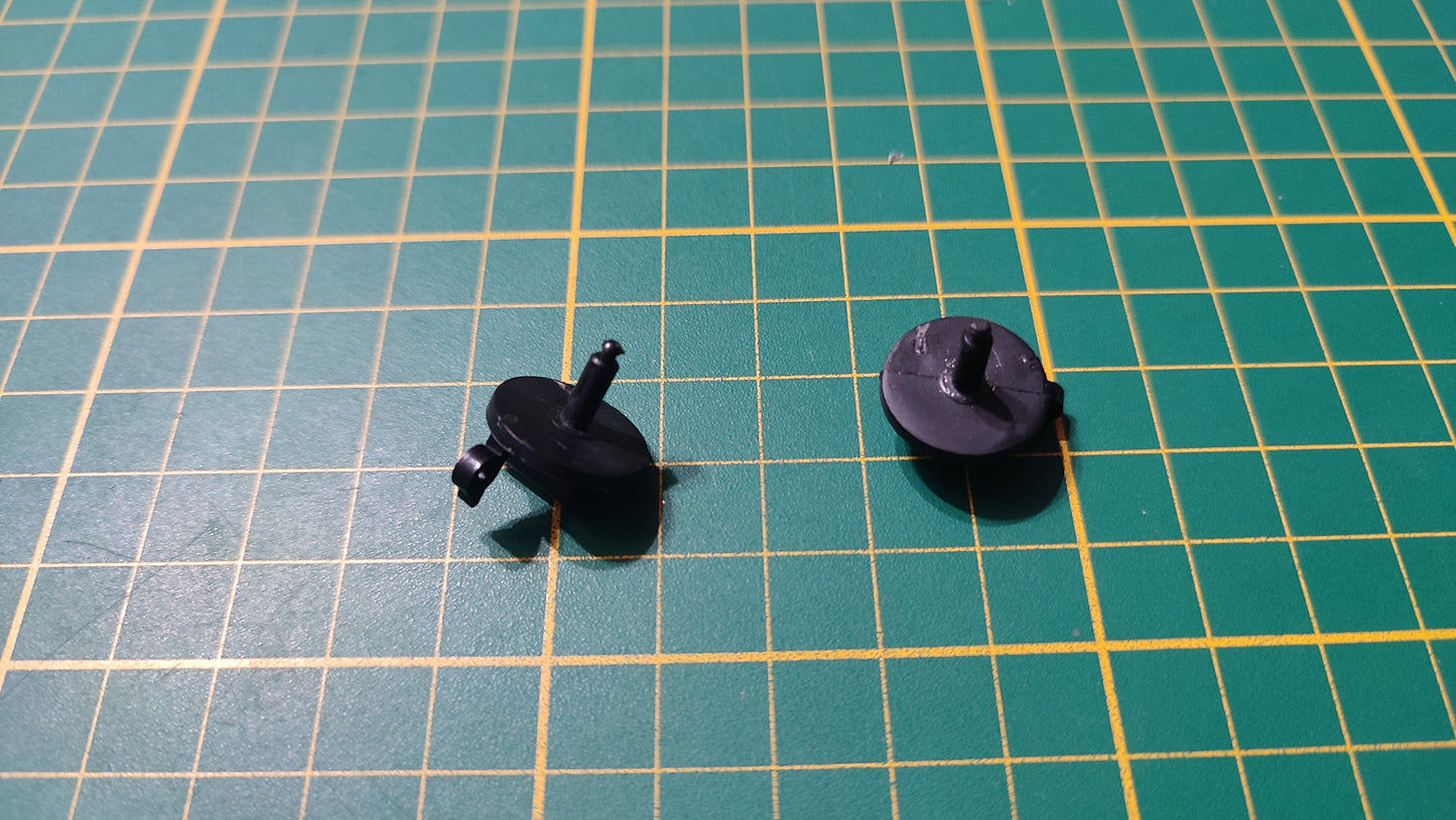 Axe de roue pièce détachée miniature Bburago Burago Ferrari GTO 1962 1/18 1/18e 1/18ème #E65