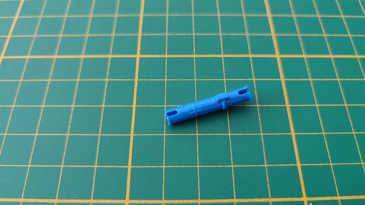 Axe double long bleu pièce détachée Clementoni mon atelier de mécanique 52498 Exploration antarctique #E21