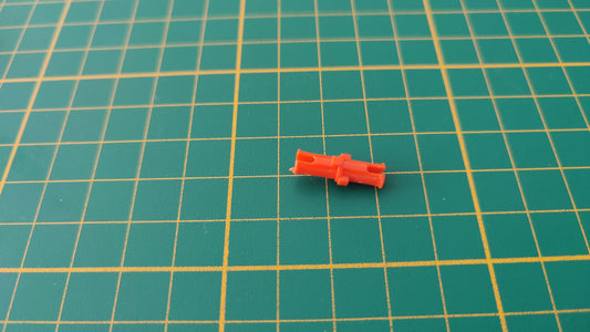 Axe double orange pièce détachée Clementoni mon atelier de mécanique 52498 Exploration antarctique #E21