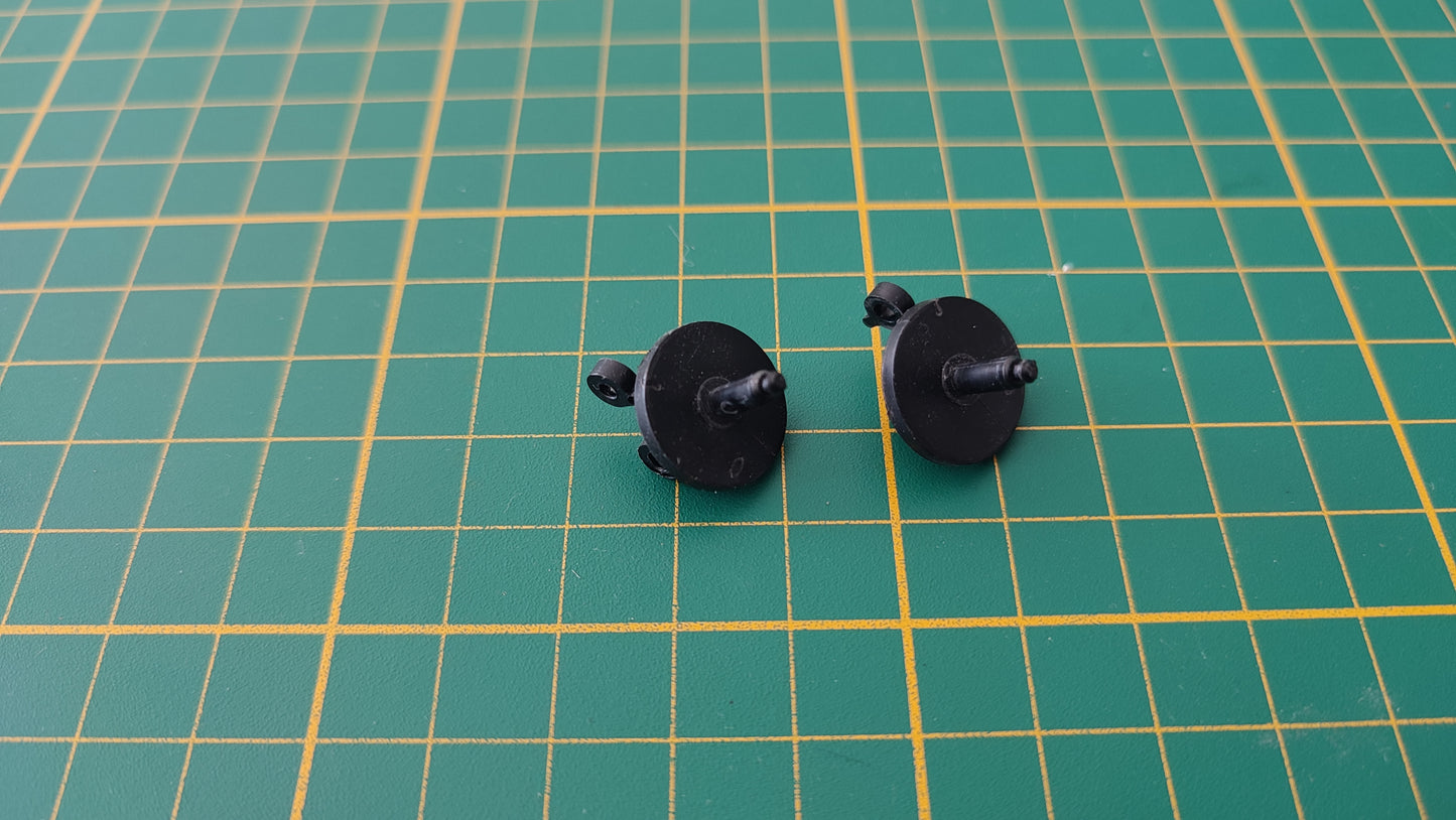 Axe droit et gauche pièce détachée miniature Bburago Burago Ferrari GTO 1962 1/18 1/18e 1/18ème #D97