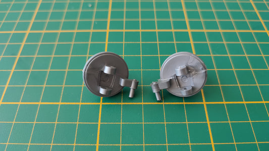 Axes de roue avant pièce détachée miniature Bburago Burago Bugatti type 59 1934 1/18 1/18e 1/18ème #D95