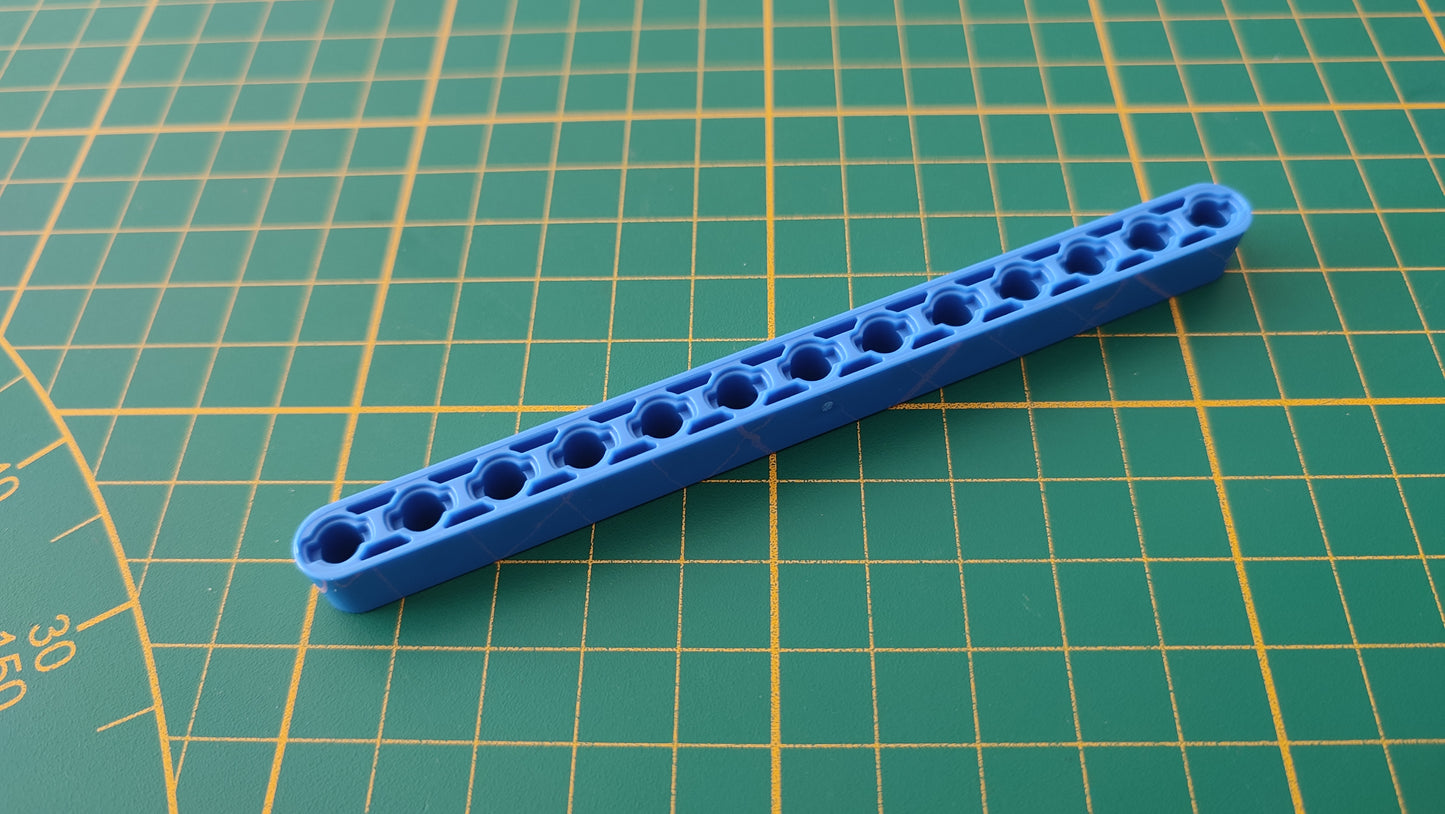 Barre bleu 13 trous pièce détachée Clementoni mon atelier de mécanique 52498 Exploration antarctique #E21