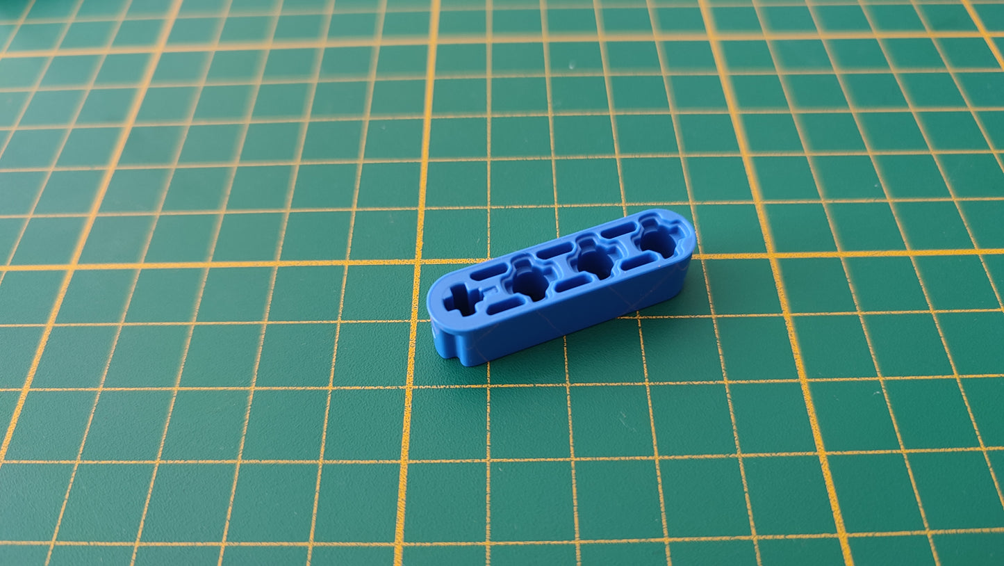 Barre bleu 4 trous pièce détachée Clementoni mon atelier de mécanique 52498 Exploration antarctique #E21