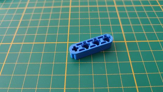 Barre bleu 4 trous pièce détachée Clementoni mon atelier de mécanique 52498 Exploration antarctique #E21