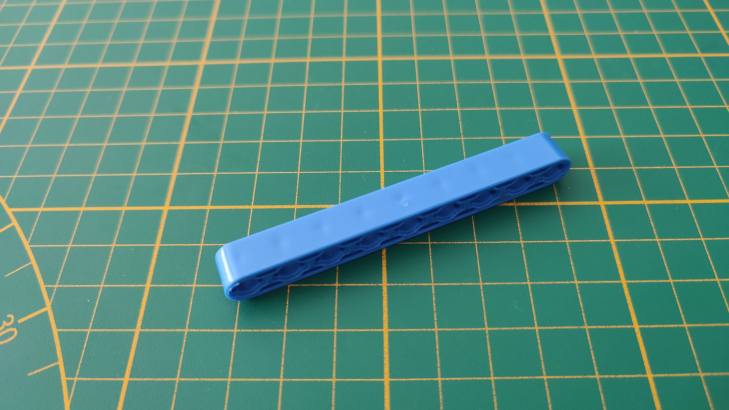 Barre bleu 9 trous pièce détachée Clementoni mon atelier de mécanique 52498 Exploration antarctique #E21