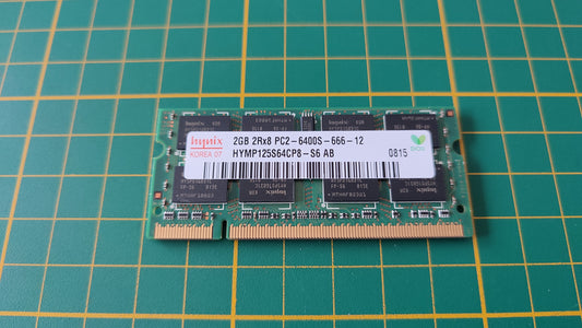Barrette ram HYMP125S64CP8 2GB pièce détachée pc portable Hp DV7 1040em #C82