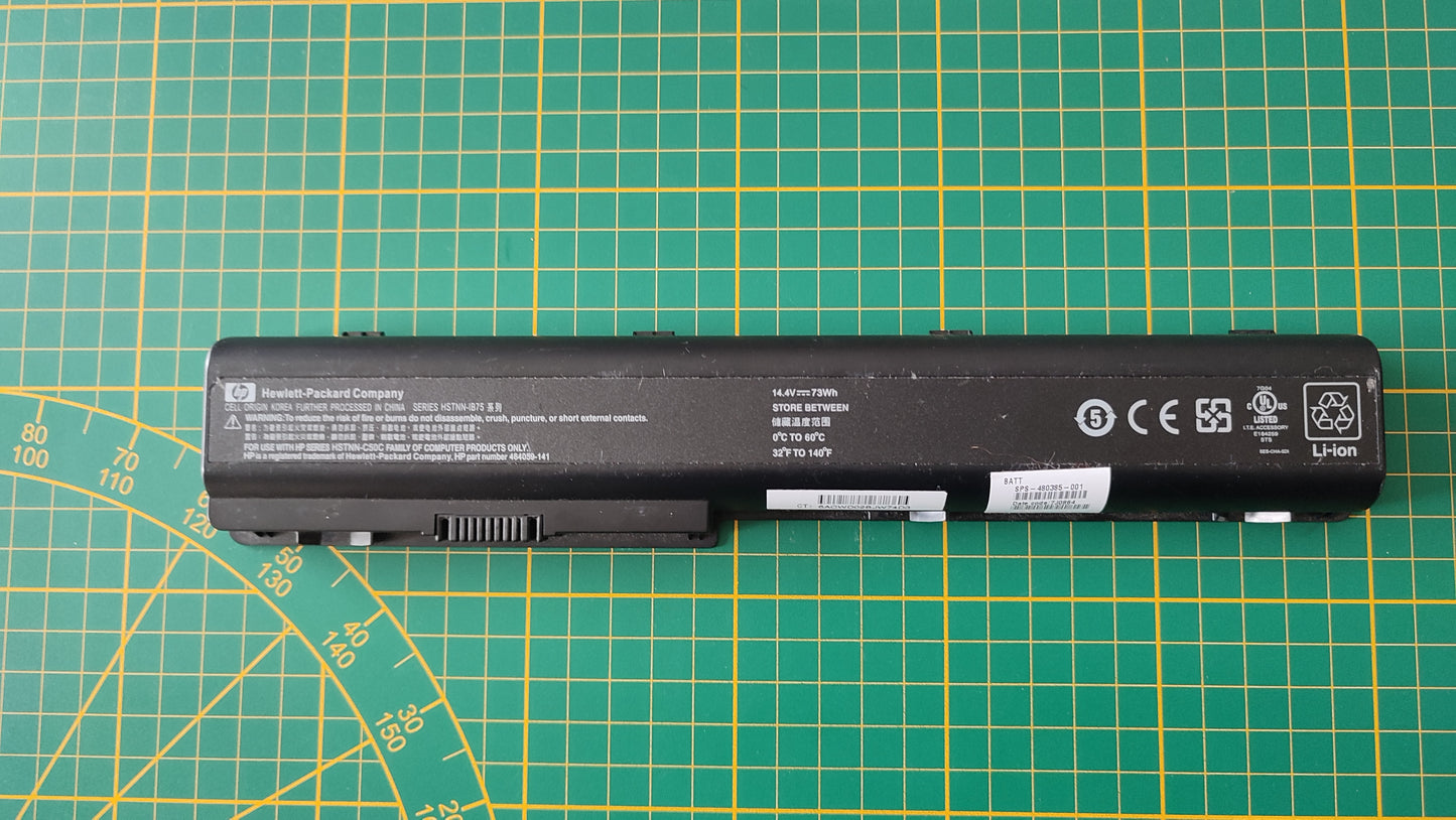 Batterie HSTNN-IB75 déclaré Hors service pièce détachée pc portable Hp DV7 1040em #C82