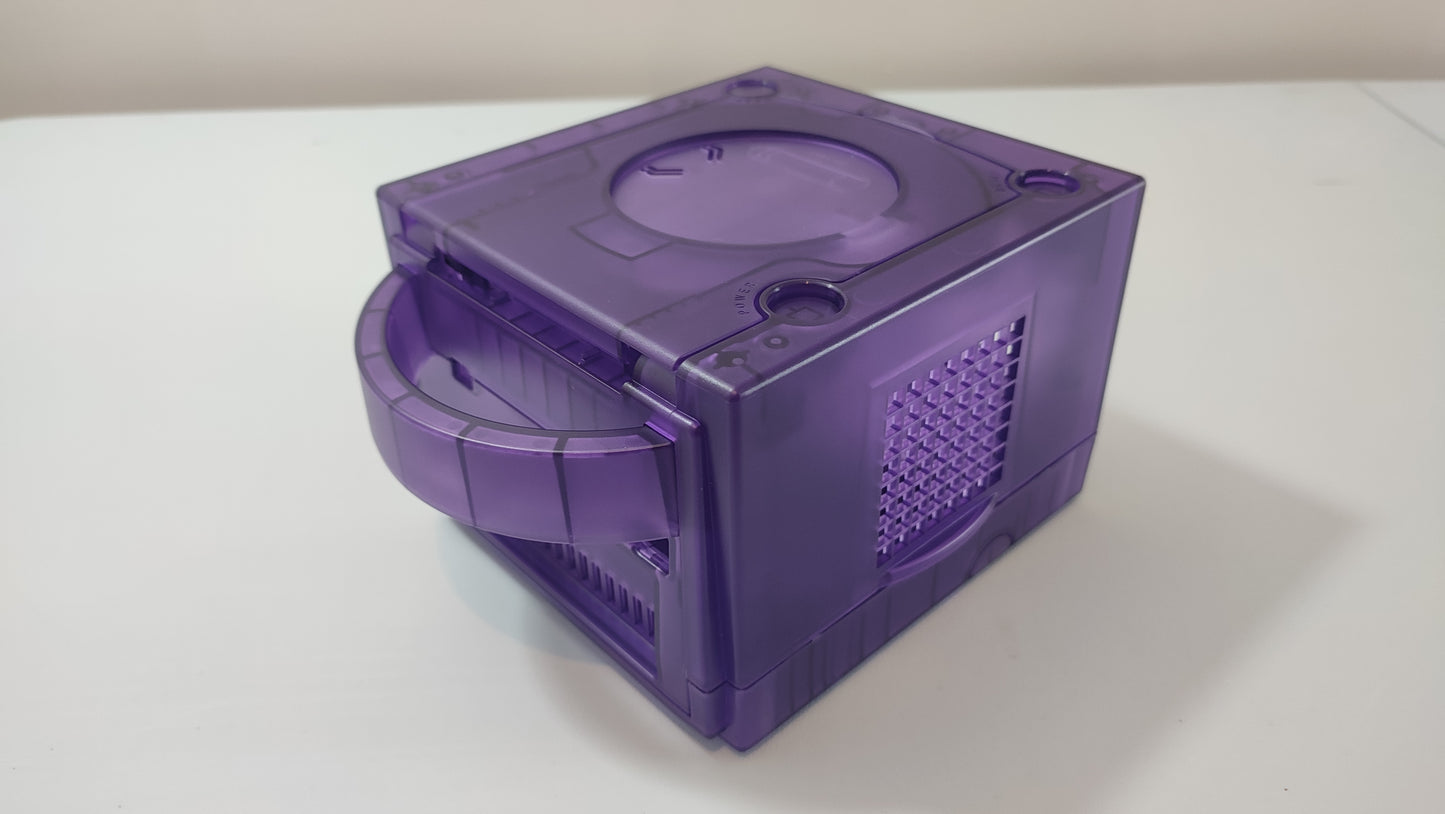 Bloc plasturgie seul violet transparent pièce détachée pour console de jeux Nintendo Game cube Gamecube DOL-001