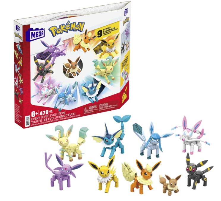 Boite Méga Pokémon Toutes les évolutions d'Evoli GVF85