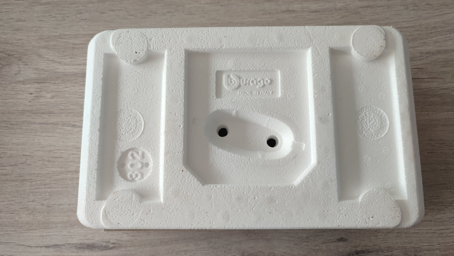 Boite intérieur seul pièce détachée miniature Burago Mercedes 300 SL 1954 1/18 1/18e #D85