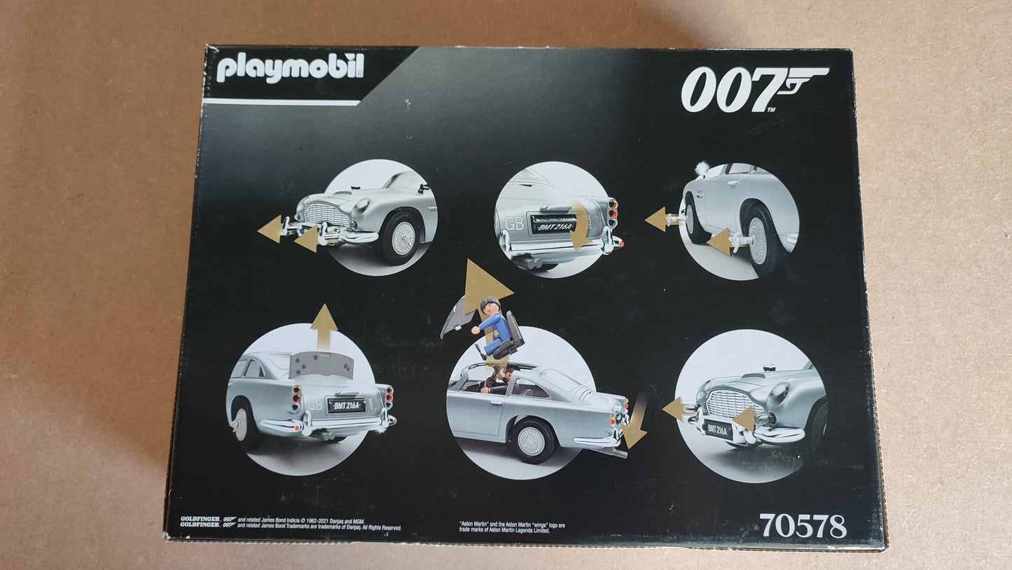 Boite complète Set Playmobil 70578 James Bond Aston Martin DB5 Edition Goldfinger #SP