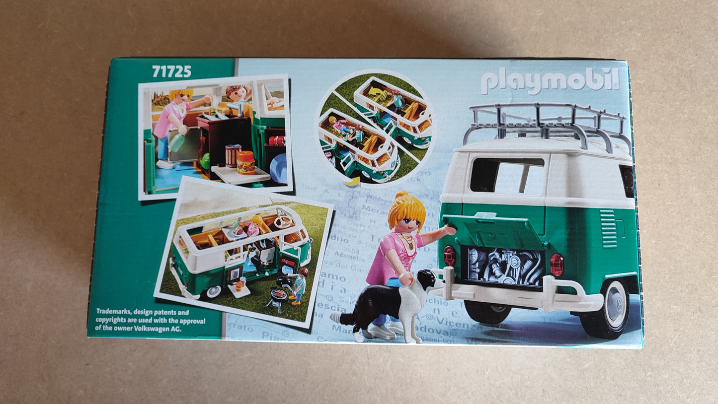 Boite complète Set Playmobil 71725 Volkswagen Combi Bulli T1 Camping Bus #SP