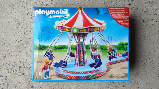 Boite seule dans l'état Playmobil 5548 Manège de chaises volantes #SPDF