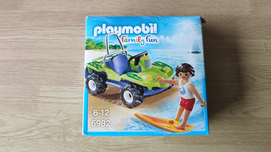 Boite seule dans l'état Playmobil 6982 Surfer et Buggy #SPDF