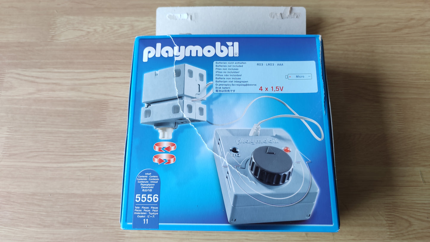 Boite vide dans l'état Playmobil 5556 Moteur électrique #SPDF