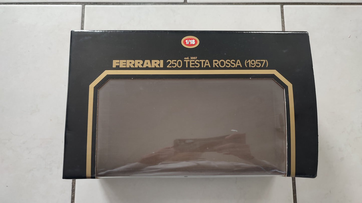 Boite vide pièce détachée miniature Bburago Burago Ferrari 250 Testa Rossa 1957 1/18 1/18e 1/18ème #C91