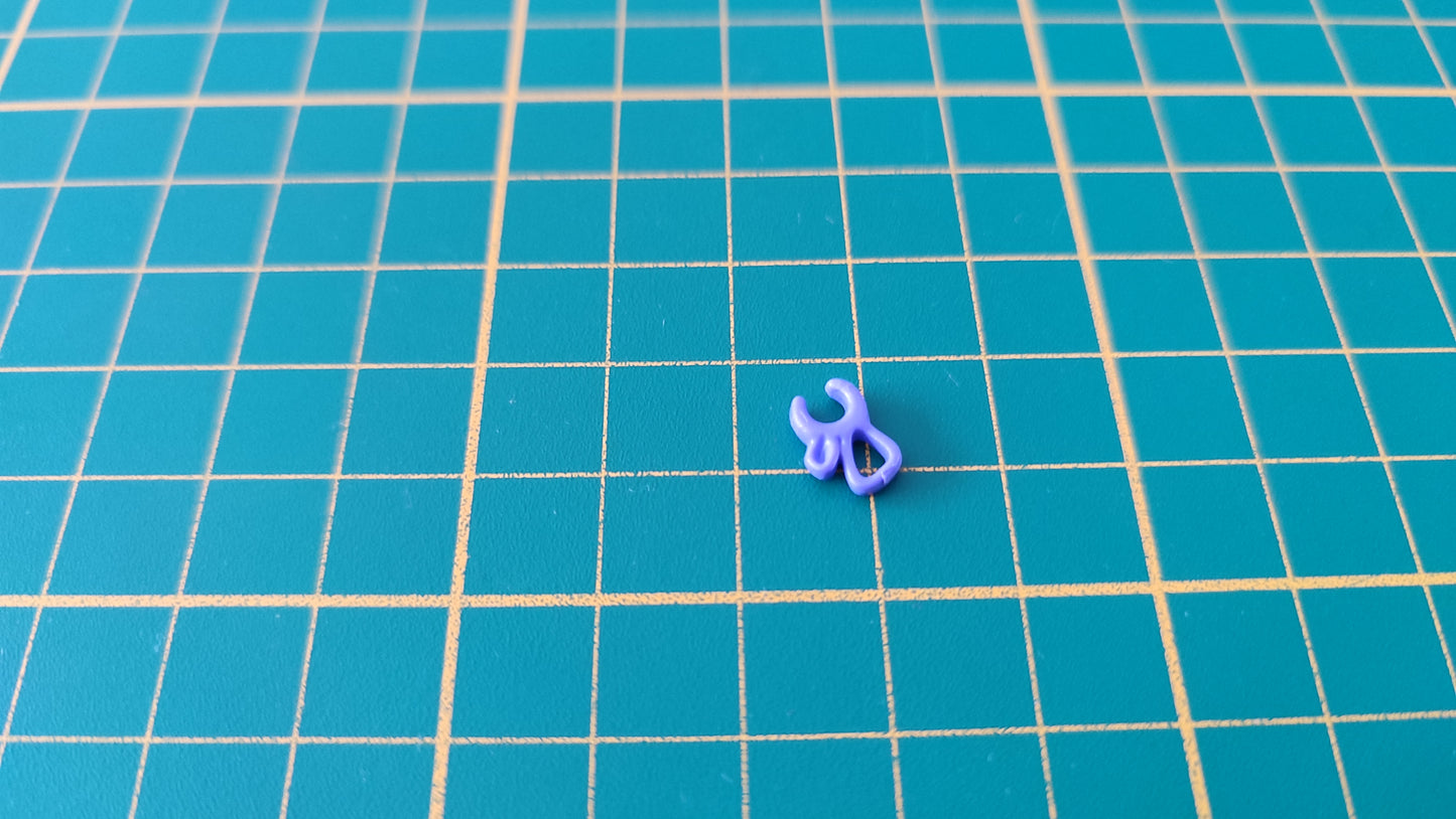 Boucle unique violette référence 30088943 pièce détachée Playmobil #E56