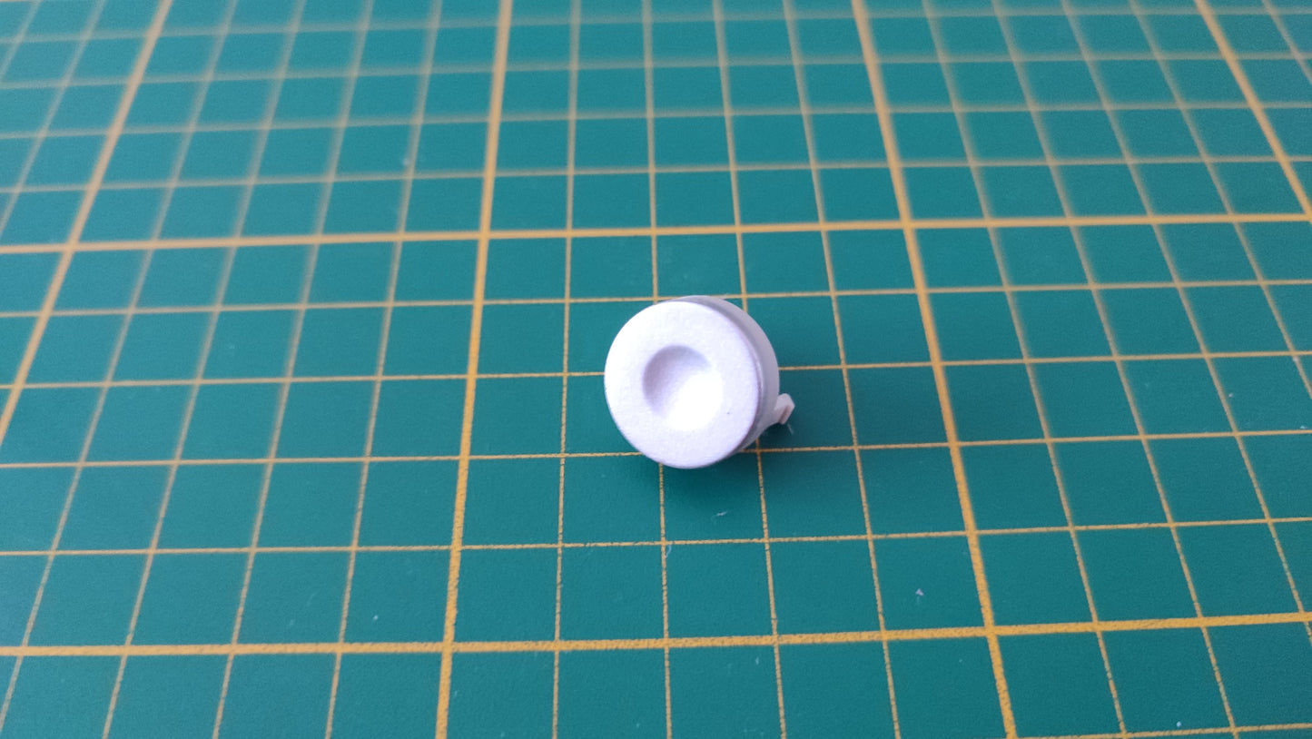 Bouton d'ouverture gris pièce détachée console de jeux Nintendo Gamecube DOL-001 (EUR) #E35