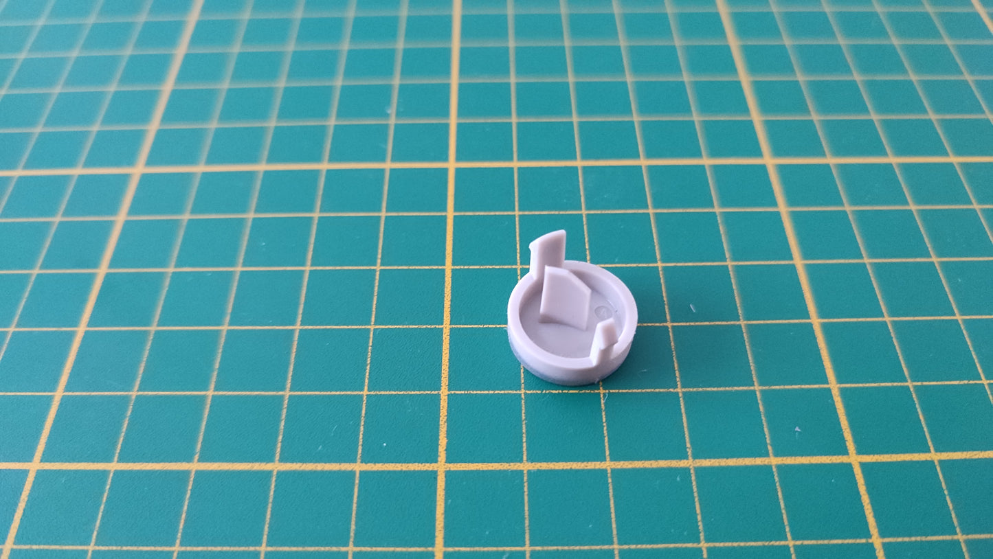 Bouton d'ouverture gris pièce détachée console de jeux Nintendo Gamecube DOL-001 (EUR) #E35