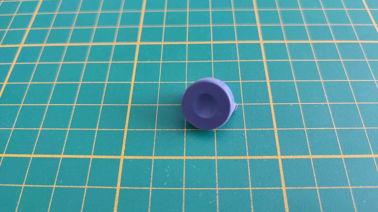 Bouton d'ouverture violet pièce détachée console de jeux Nintendo Gamecube DOL-001 (EUR) #E58