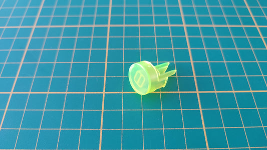 Bouton reset jaune transparent pièce détachée pour console de jeux Nintendo Game cube DOL-101 DOL-001