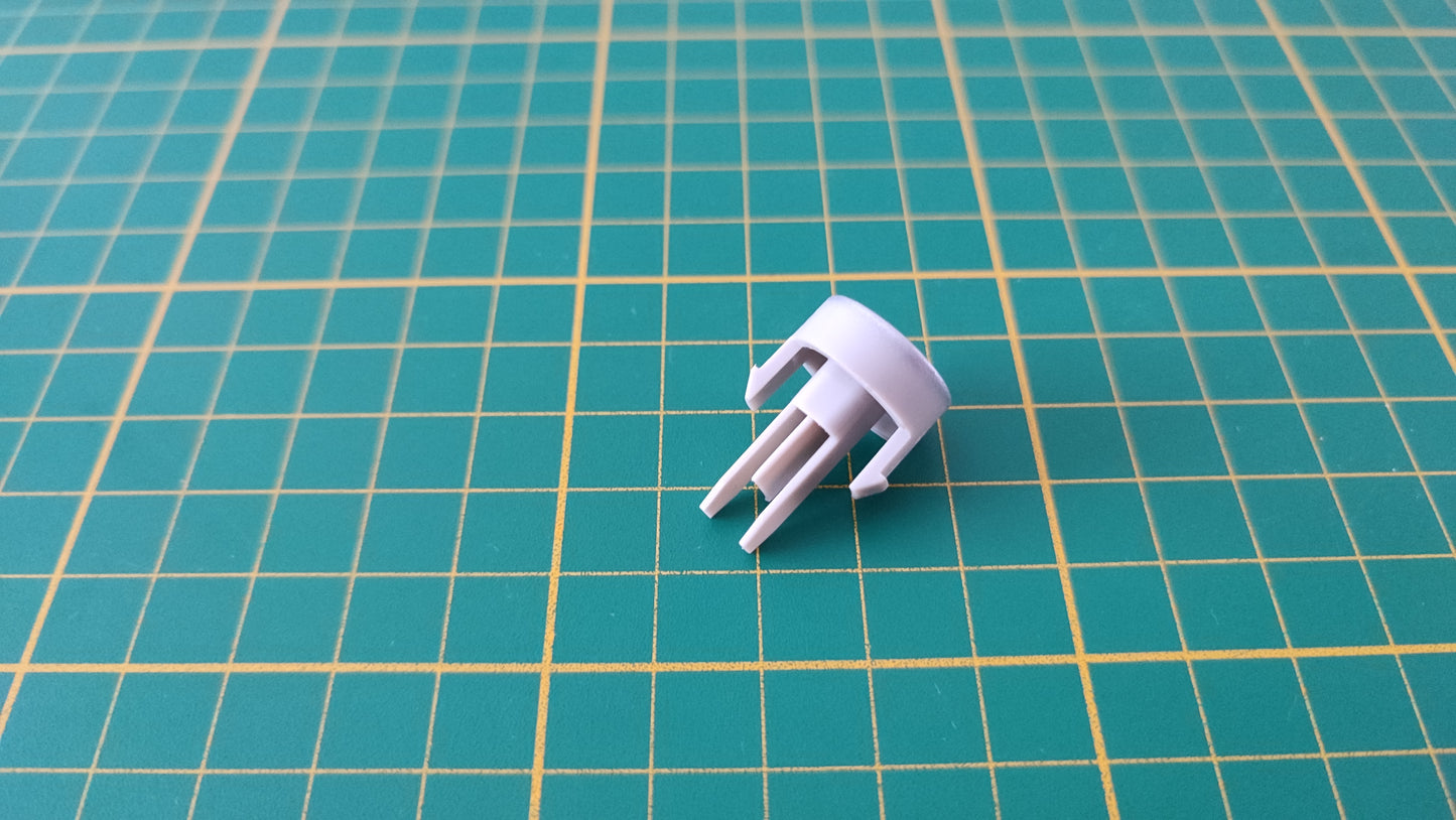 Bouton gris reset pièce détachée console de jeux Nintendo Gamecube DOL-001 (EUR) #E35