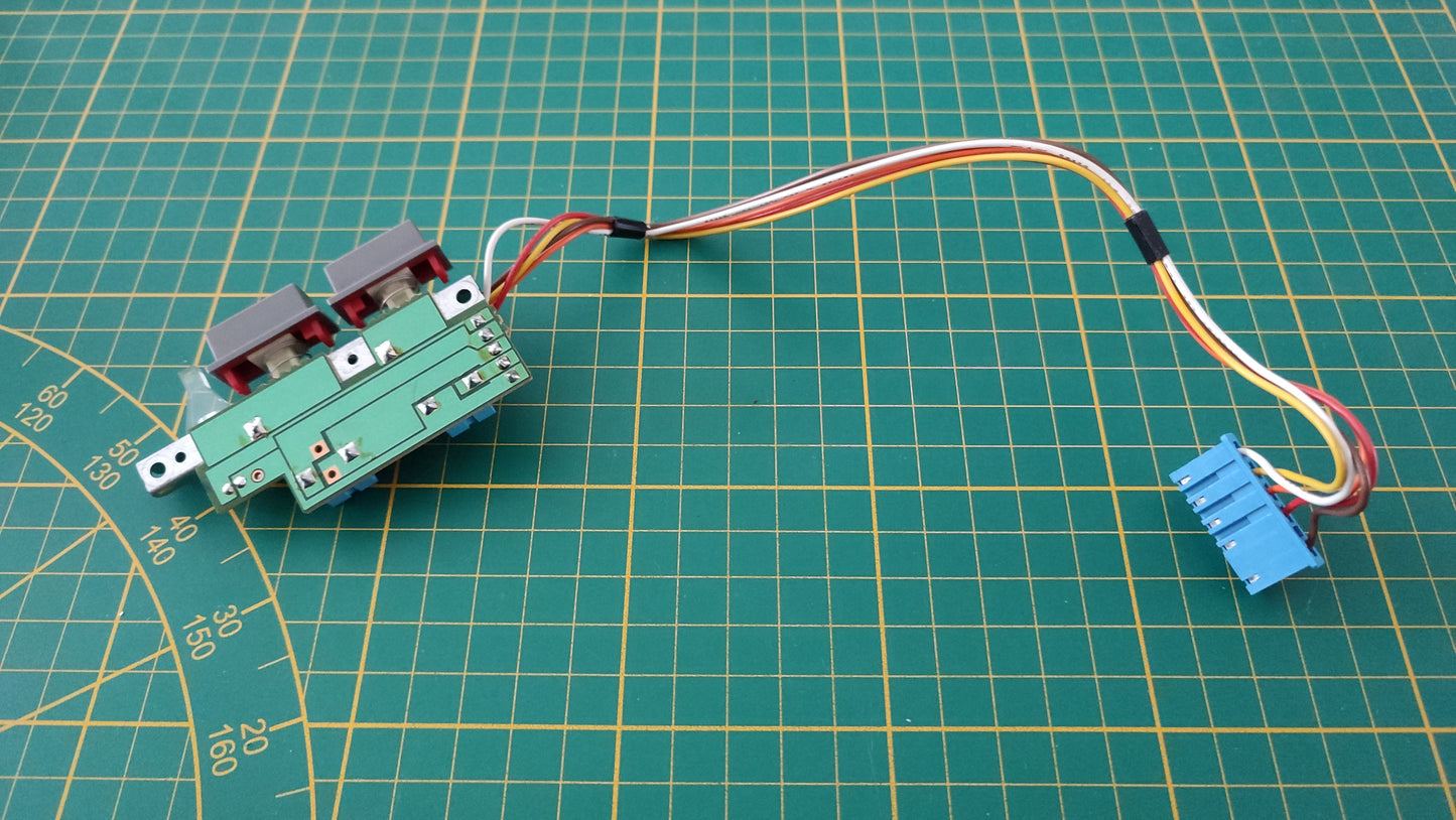 Bouton power reset NES-SW-02 pièce détachée console de jeux Nintendo Nes NESE-001 FRA #D65