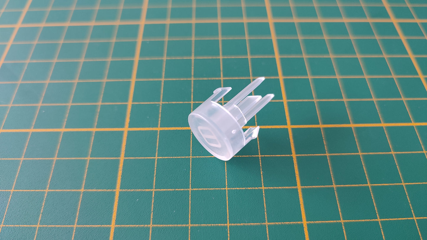 Bouton reset blanc transparent pièce détachée pour console de jeux Nintendo Game cube DOL-001 DOL-101