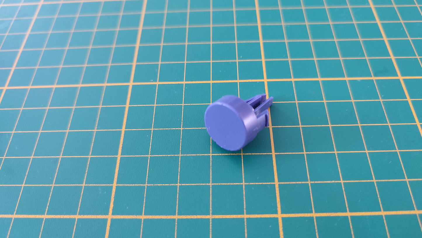 Bouton reset violet pièce détachée console de jeux Nintendo Gamecube DOL-001 (EUR) #E01