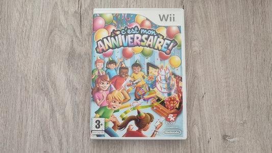 C'est mon anniversaire jeu vidéo console de jeux Nintendo Wii #SP