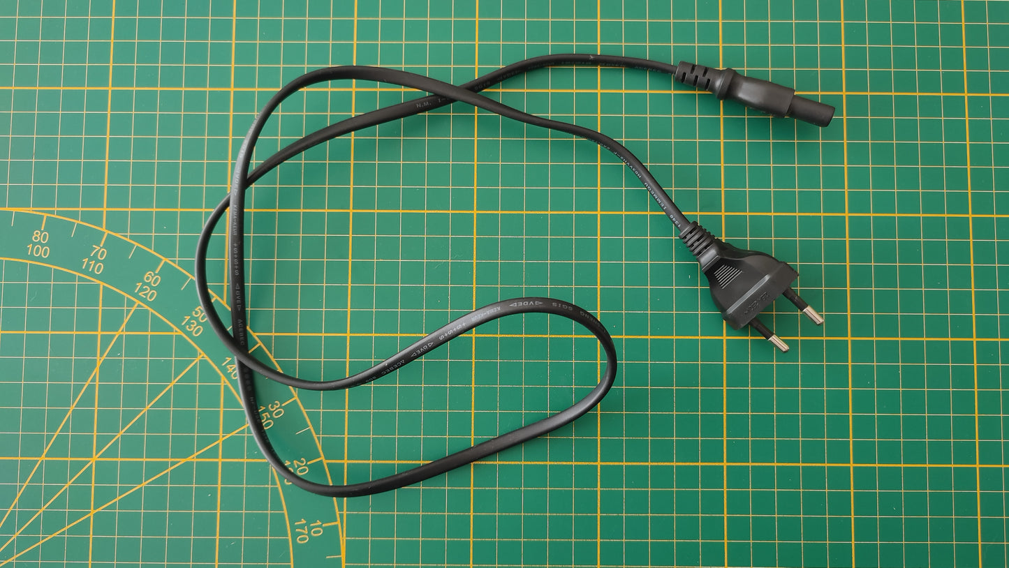 Câble alimentation pièce détachée console de jeux Sony Playstation 1 Ps1 SCPH-1002 #E16