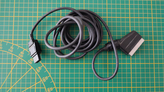 Câble audio vidéo péritel officiel pièce détachée console de jeux Nintendo Nes NESE-001 FRA #C57