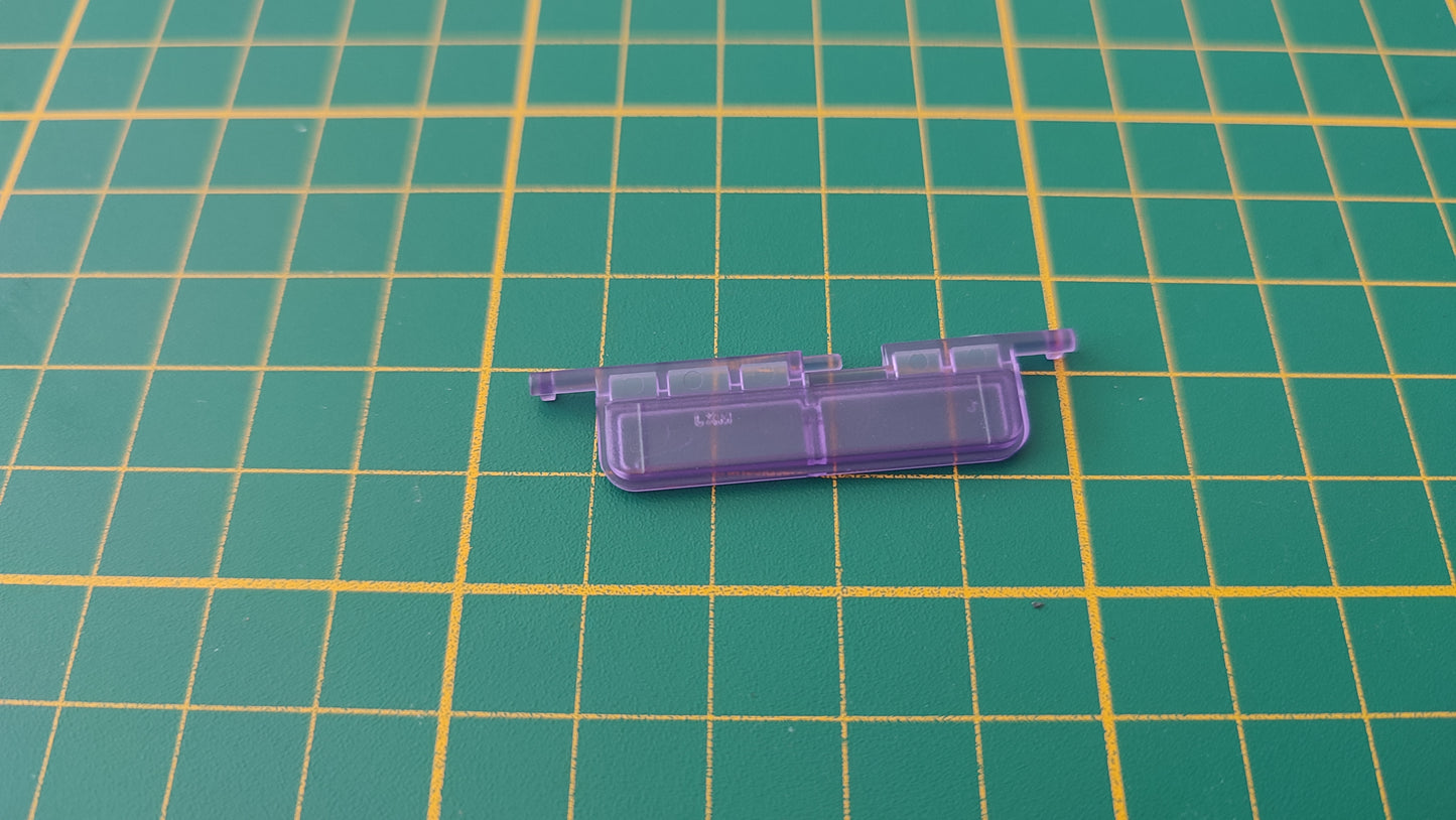 Cache carte mère seul violet transparent pièce détachée pour console de jeux Nintendo Game cube Gamecube DOL-101 et ou DOL-001