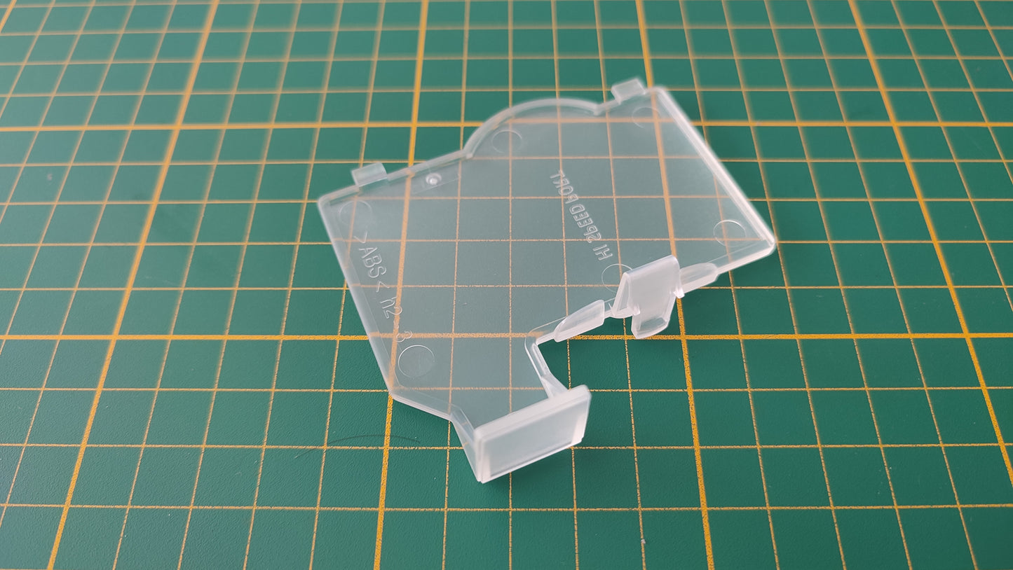 Cache hi speed port blanc transparent pièce détachée pour console de jeux Nintendo Game cube DOL-101 DOL-001