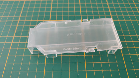 Cache serial port 1 blanc transparent pièce détachée pour console de jeux Nintendo Game cube DOL-101 DOL-001