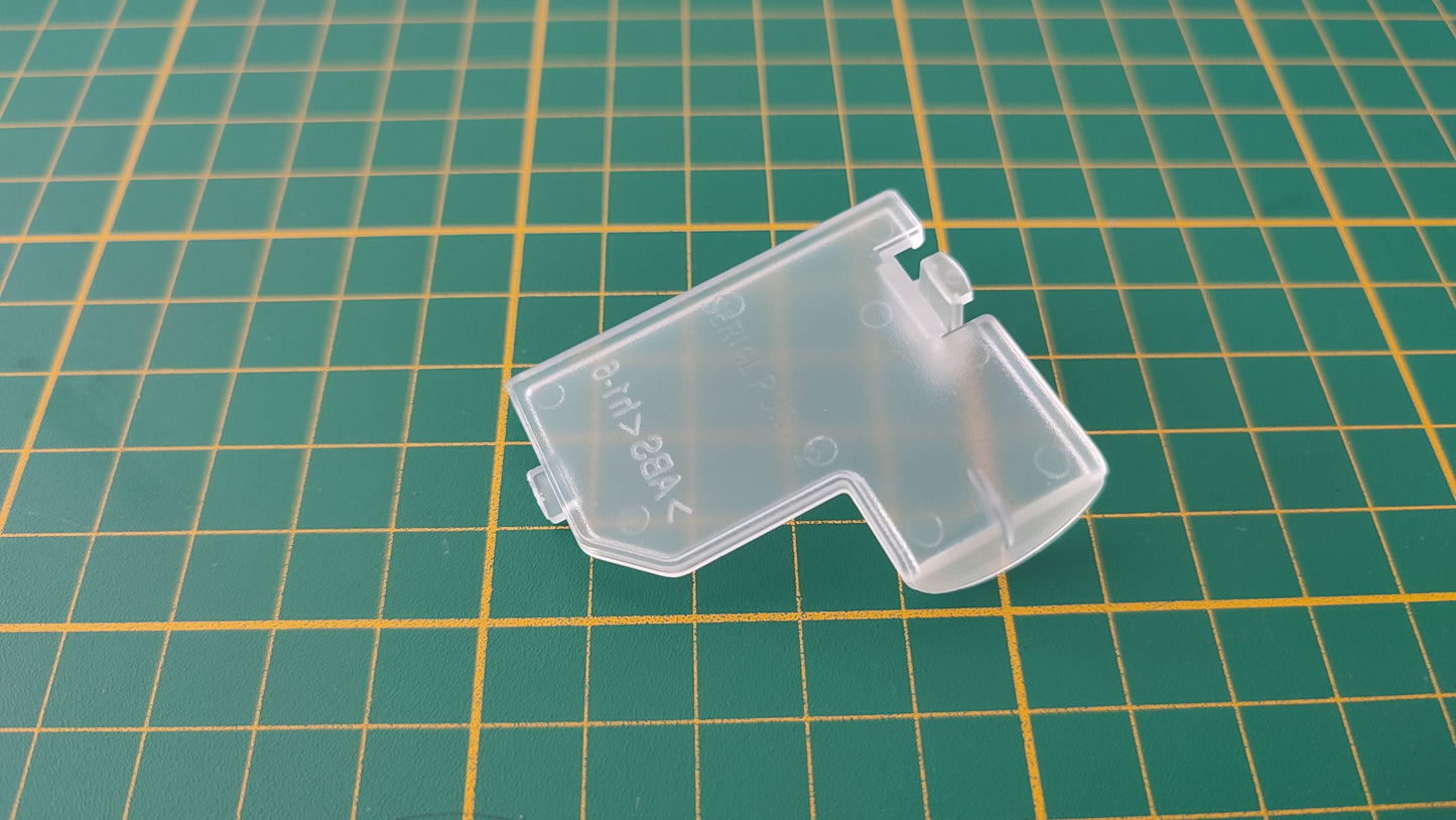 Cache serial port blanc transparent pièce détachée pour console de jeux Nintendo Game cube DOL-101 DOL-001