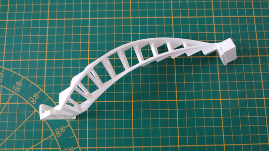 Cadre d'escalier spirale courbée référence 30214912 pièce détachée Playmobil #D60