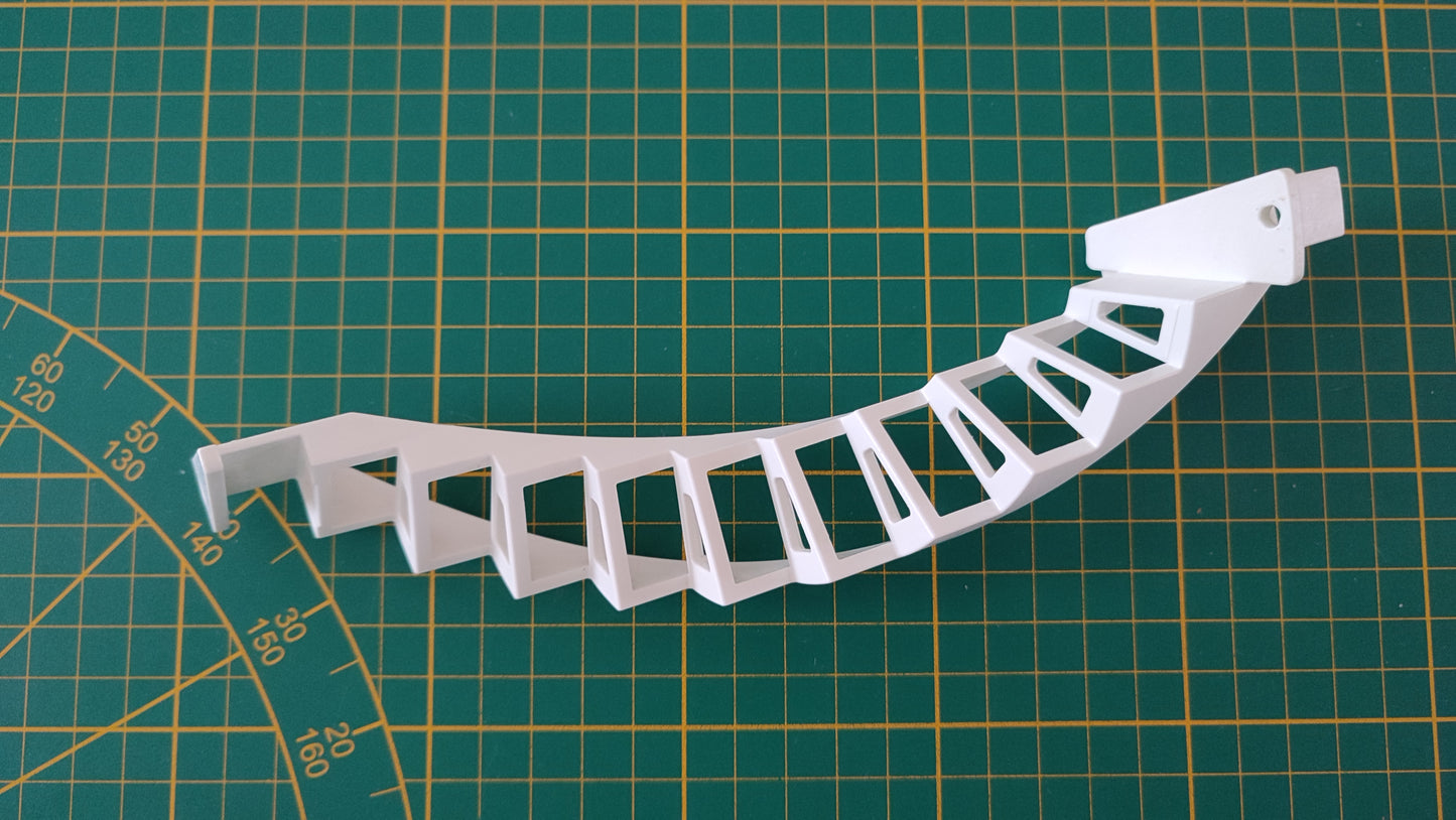 Cadre d'escalier spirale courbée référence 30214912 pièce détachée Playmobil #D60