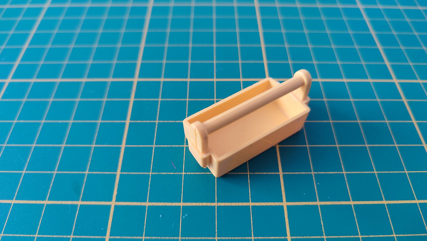 Caisse à outils jaune pièce détachée Playmobil #D54