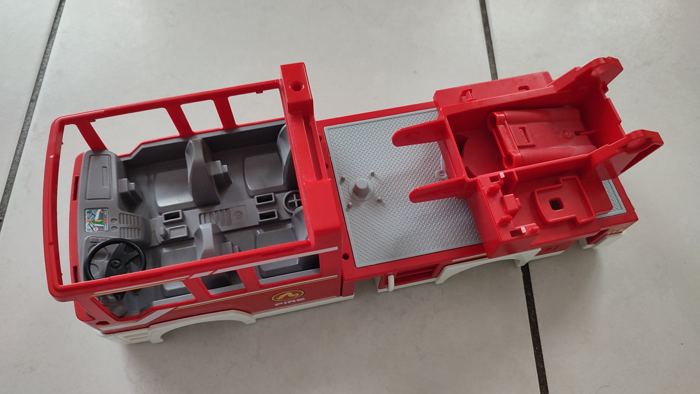 Camion de pompier vendu dans l'état pièce détachée Playmobil #C44