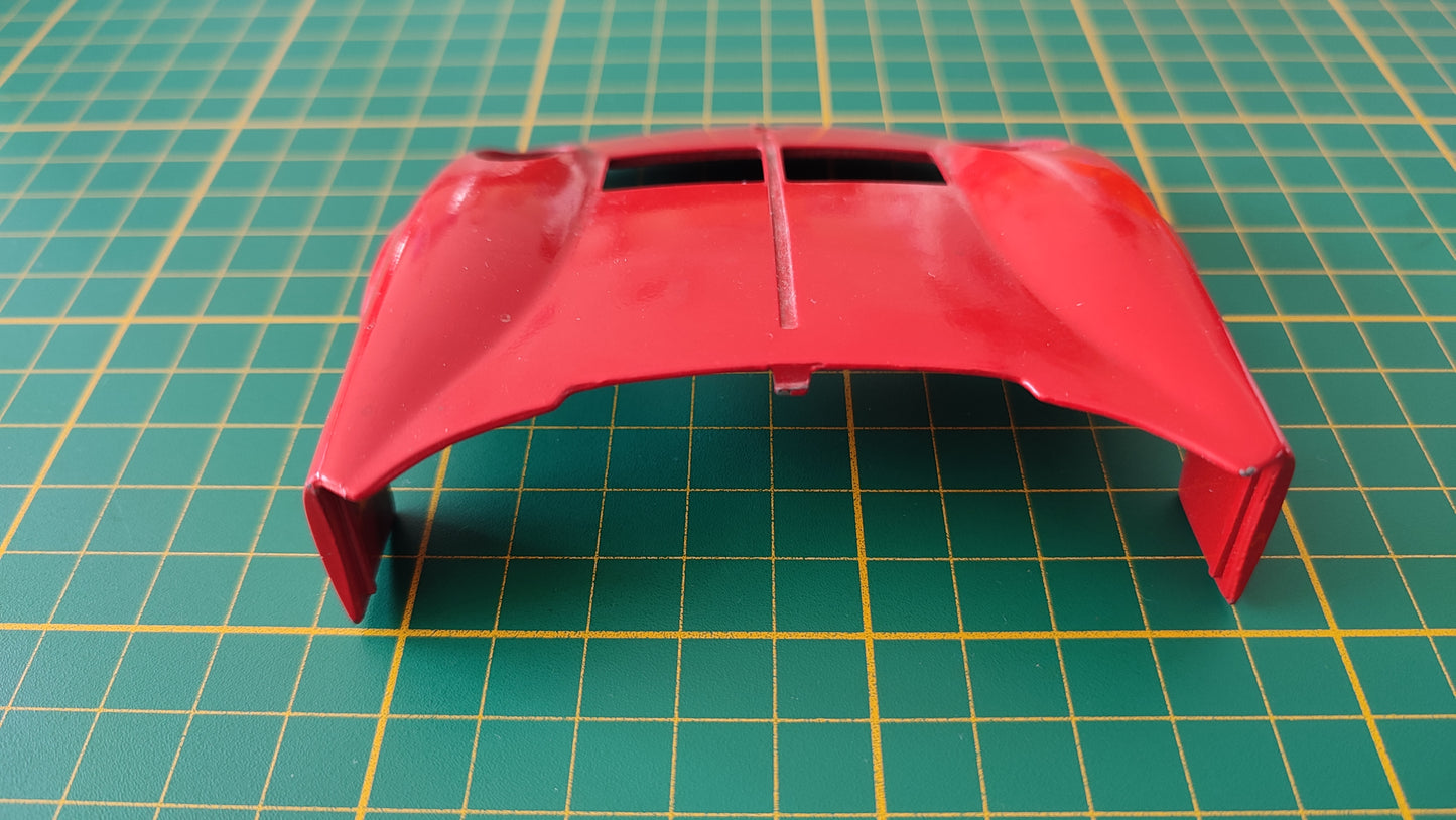 Capot avant pièce détachée miniature Tonka Polistil Lamborghini Miura 1/18 1/18e 1/18ème #D25