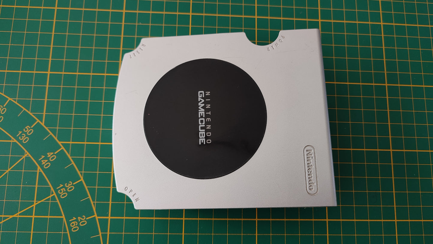 Capot ouverture gris F3-2 pièce détachée console de jeux Nintendo Gamecube DOL-001 (EUR) #A83