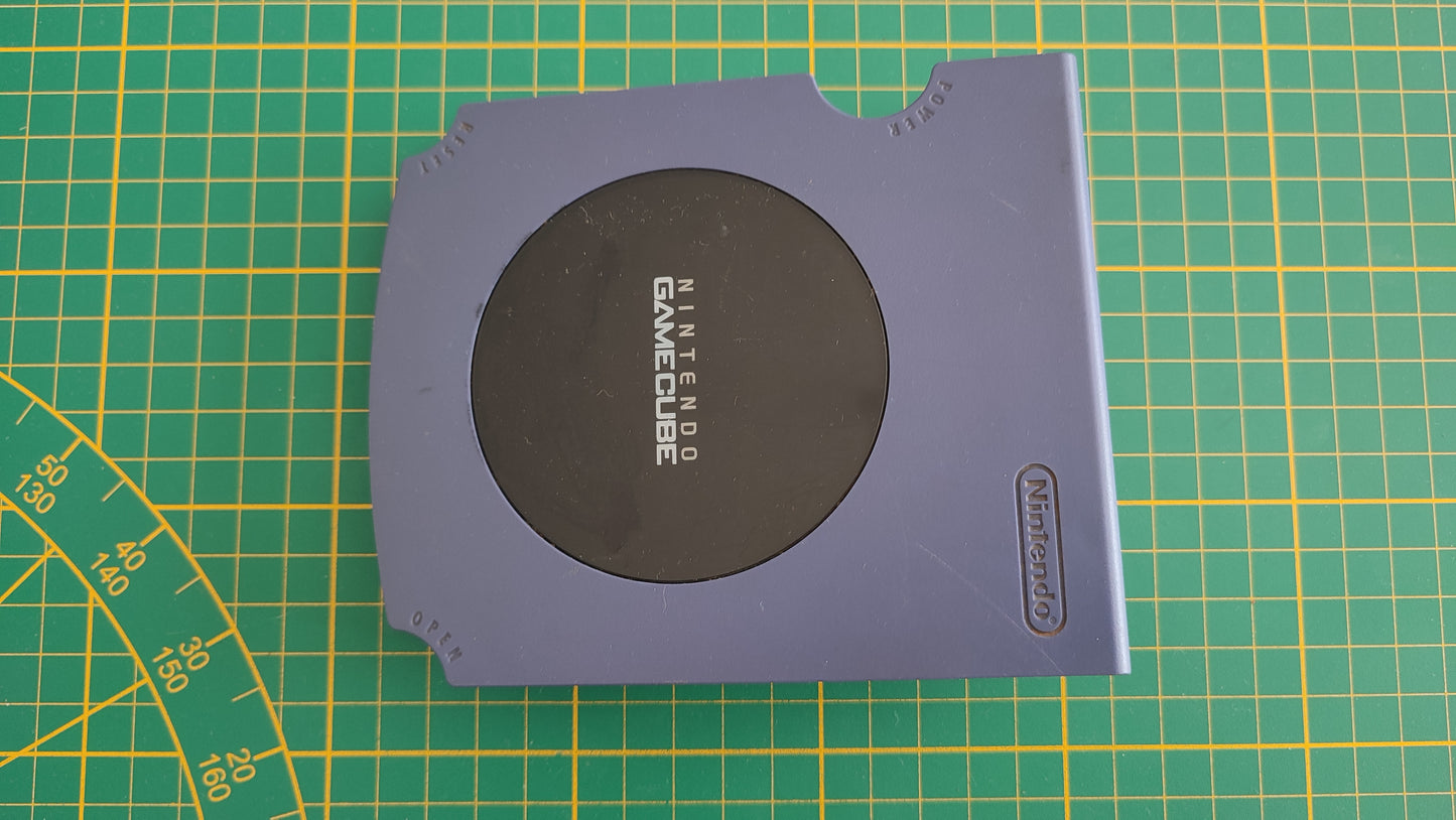 Capot violet ABS 2-1 pièce détachée console de jeux Nintendo Gamecube DOL-001 (EUR) #E58
