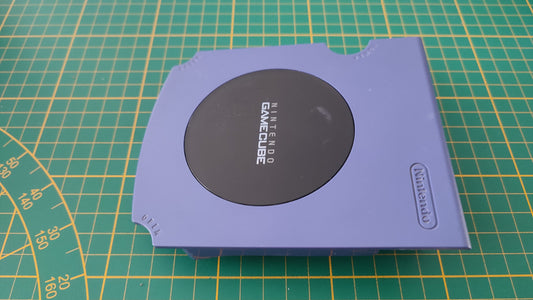 Capot violet ABS 3-2 pièce détachée console de jeux Nintendo Gamecube DOL-001 (EUR) #E37