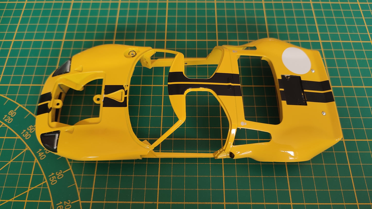 Carcasse Carrosserie Ford GT40 Widebody MK1 1/18 Solido – Pièce détachée #E71