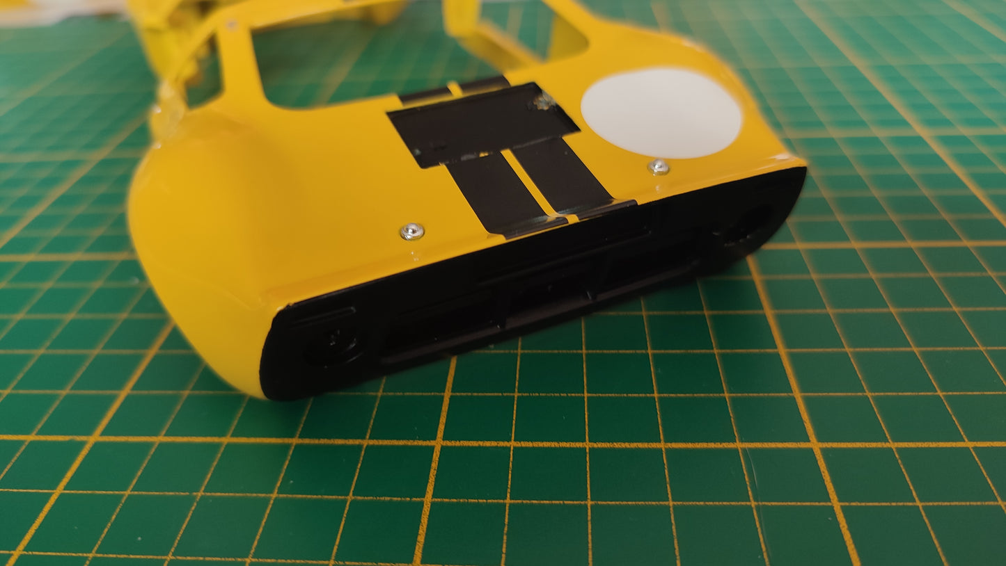 Carcasse Carrosserie Ford GT40 Widebody MK1 1/18 Solido – Pièce détachée #E71
