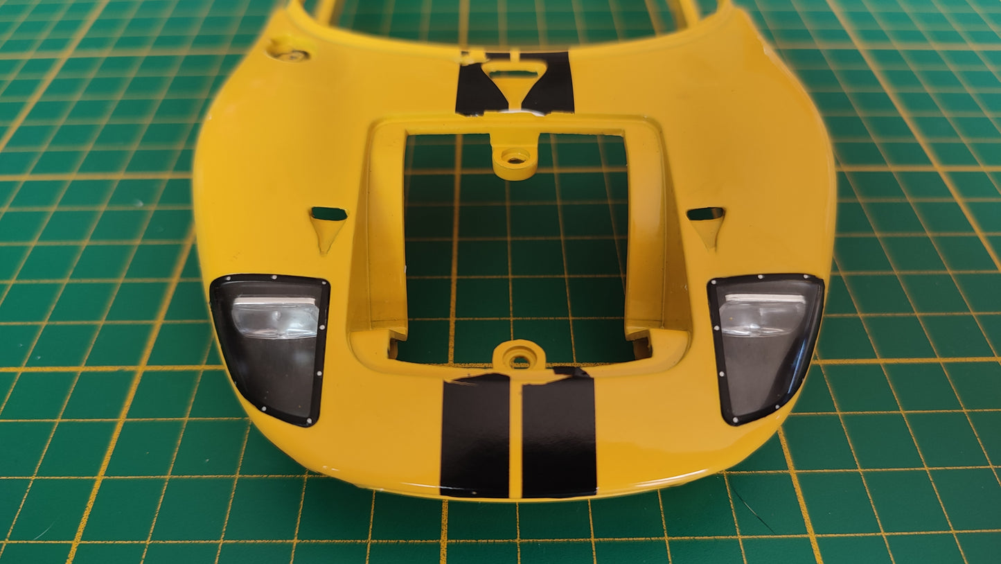 Carcasse Carrosserie Ford GT40 Widebody MK1 1/18 Solido – Pièce détachée #E71