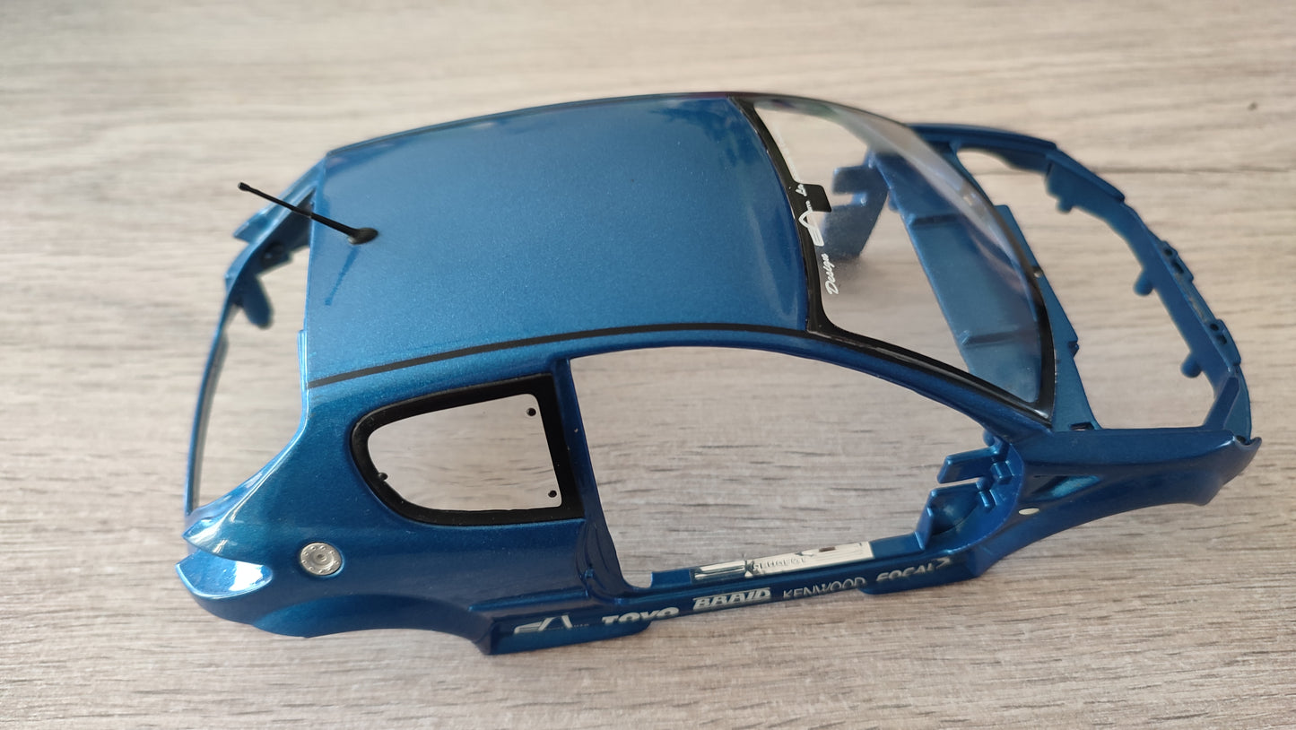 Carcasse carrosserie dans l'état pièce détachée miniature Norev Peugeot 206 CC RC Esquiss Auto 1/18 1/18e 1/18ème #D63