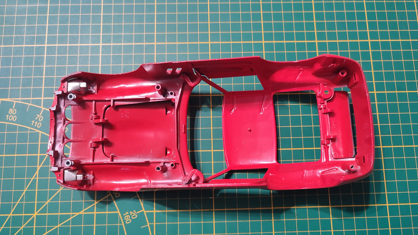 Carcasse carrosserie pièce détachée miniature Bburago Burago Ferrari GTO 1962 1/18 1/18e 1/18ème #E65